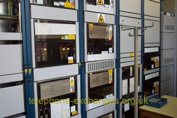 Bt Megastream Inside a BT Exchange - Telephone Exchanges